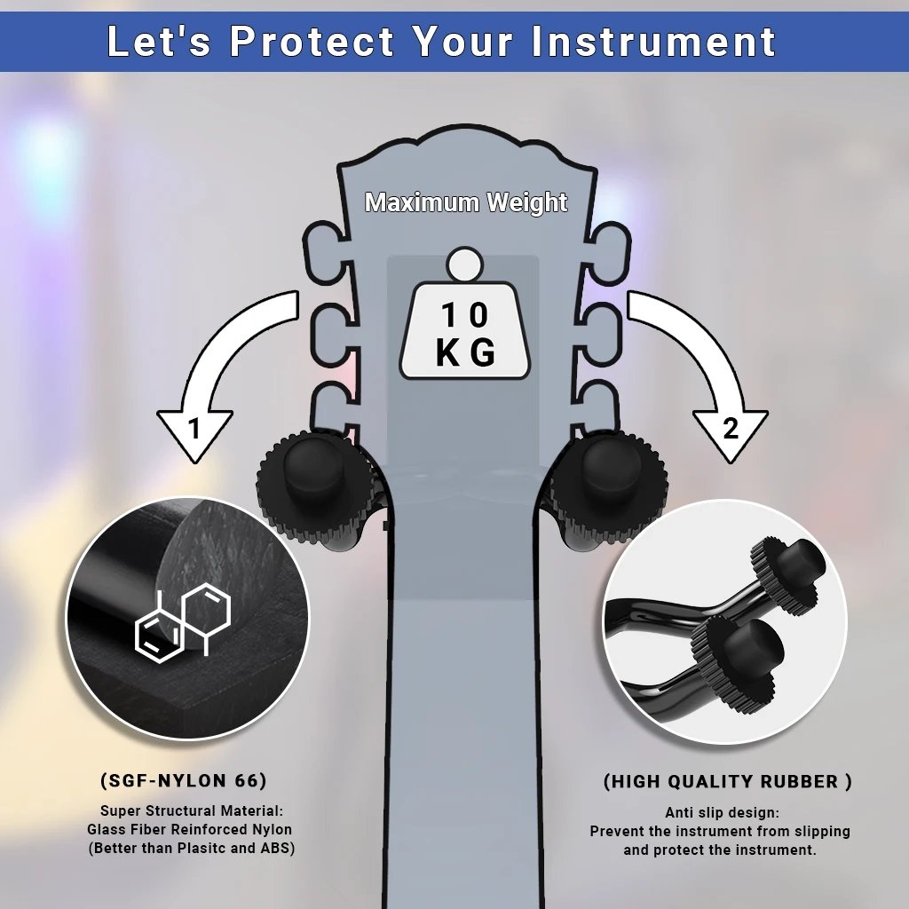 LED Guitar Stand🎸 - onlinemegasale.com