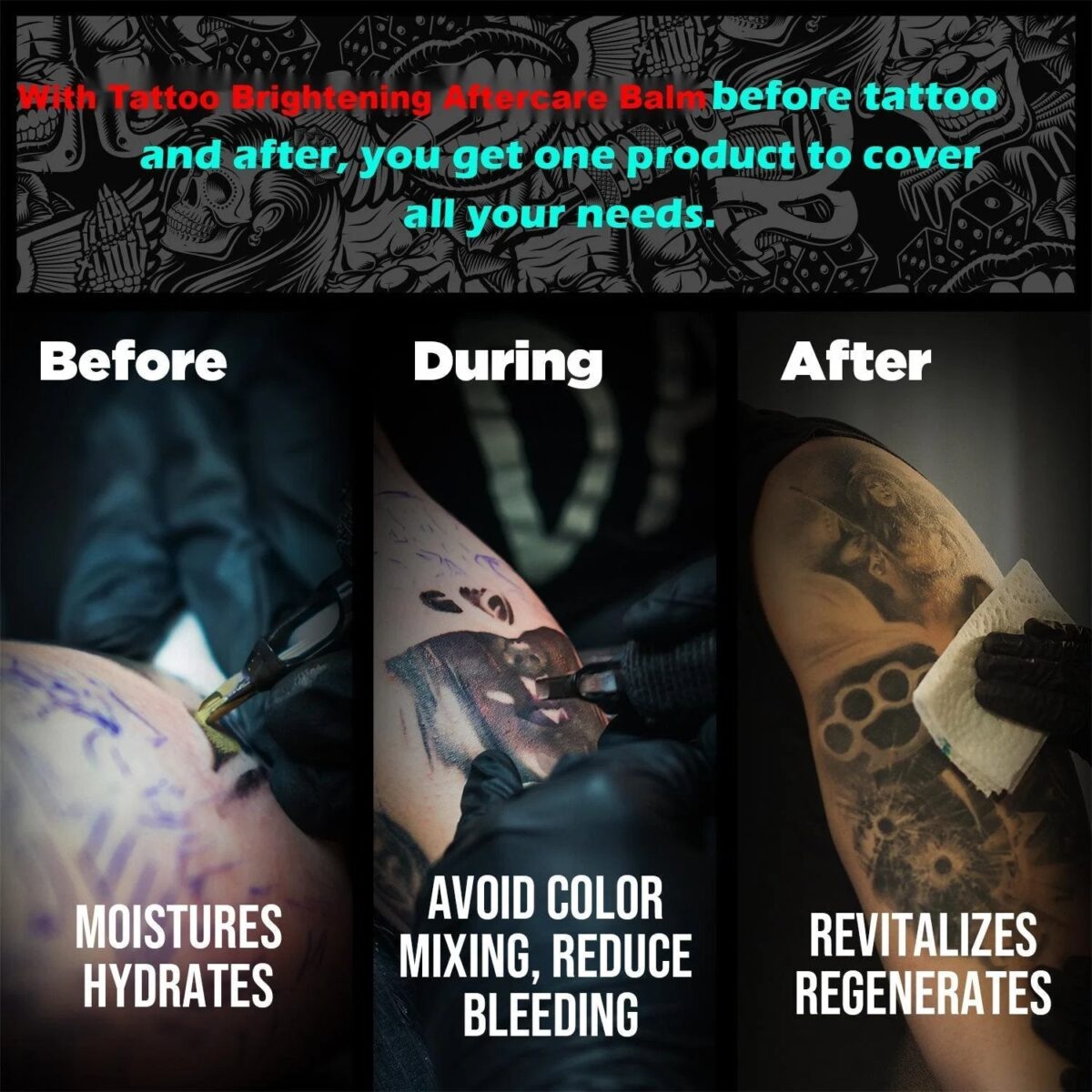 🔥BIG SALE - HALF PRICE🔥🔥Tattoo Brightening Aftercare Balm - onlinemegasale.com