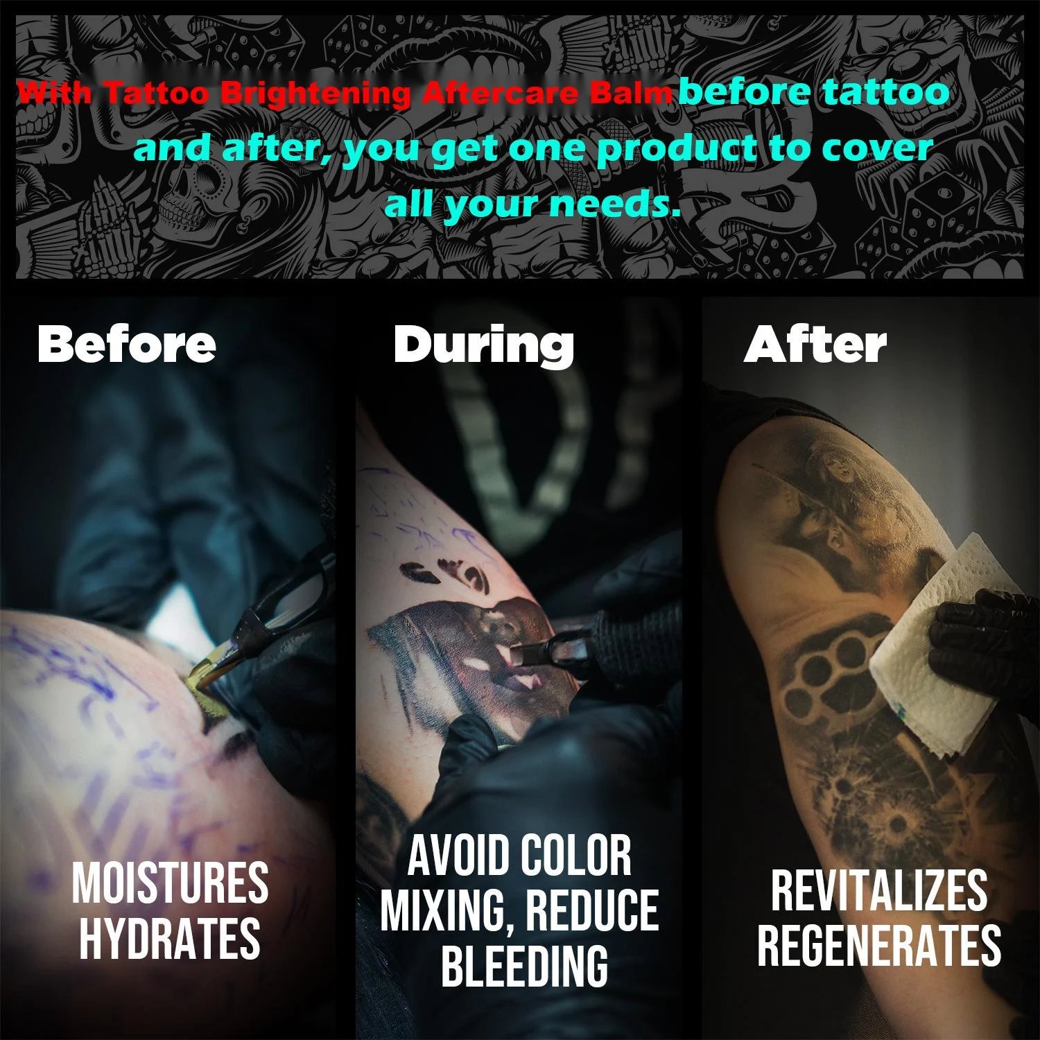🔥BIG SALE - HALF PRICE🔥🔥Tattoo Brightening Aftercare Balm - onlinemegasale.com
