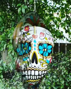 Sugar Skull Wind Spinners - onlinemegasale.com