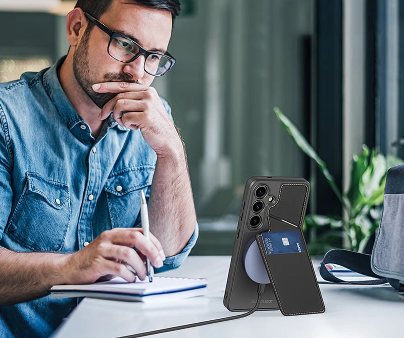 Samsung MagSafe Series | MagSafe Magnetic Card Holder Phone Case - onlinemegasale.com