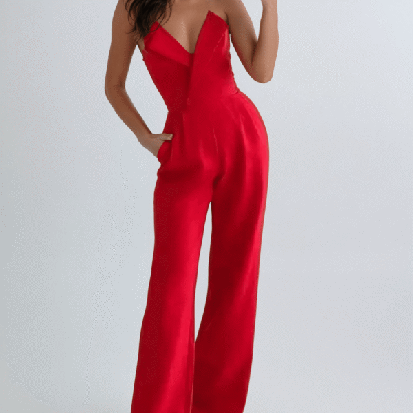 Chic Women's Jumpsuit - Perfect for Office and Professional Style