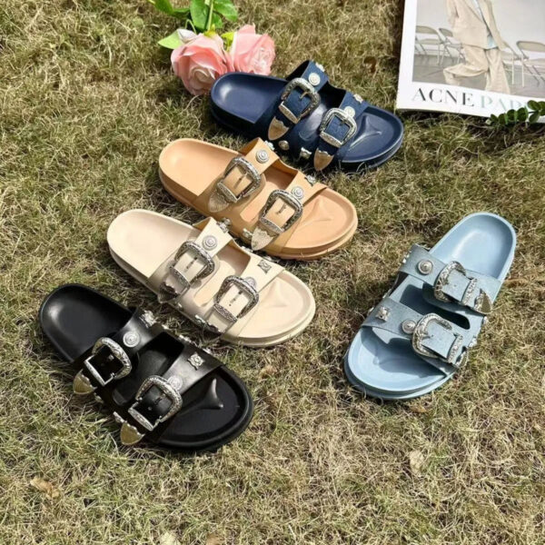 Open Toe Flats Sandals