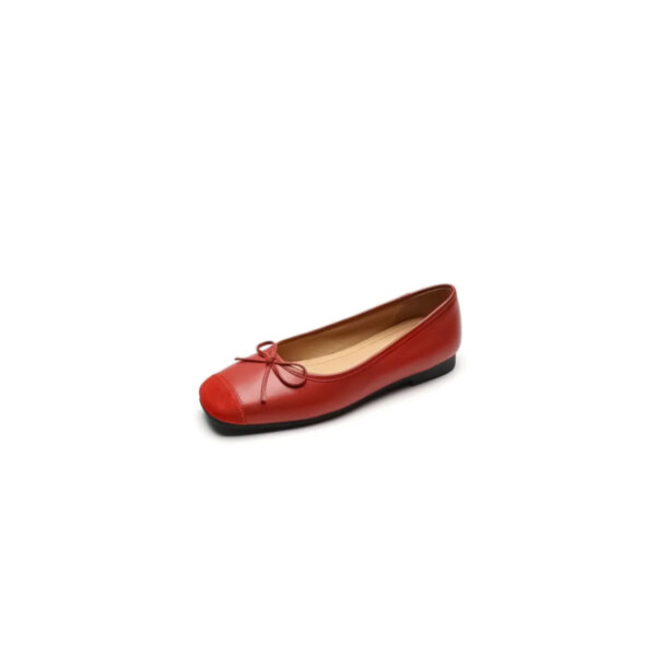 Square Toe Flats Slip-Ons