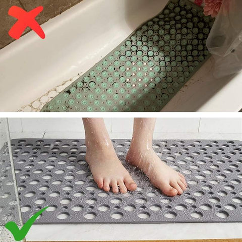 Secure Shower Mat | Non-Slip & Antibacterial - onlinemegasale.com