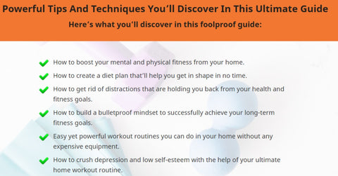 The Ultimate Home Workout Plan Ebook - onlinemegasale.com