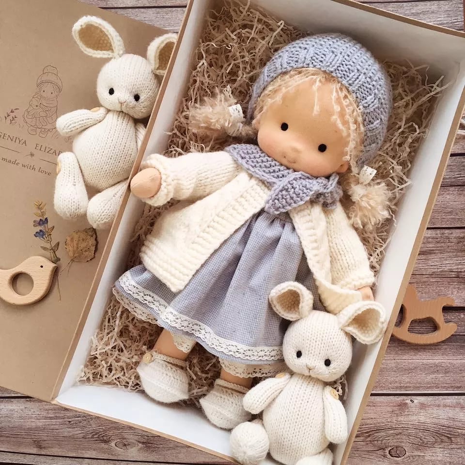 👧Handmade Waldorf Doll - onlinemegasale.com