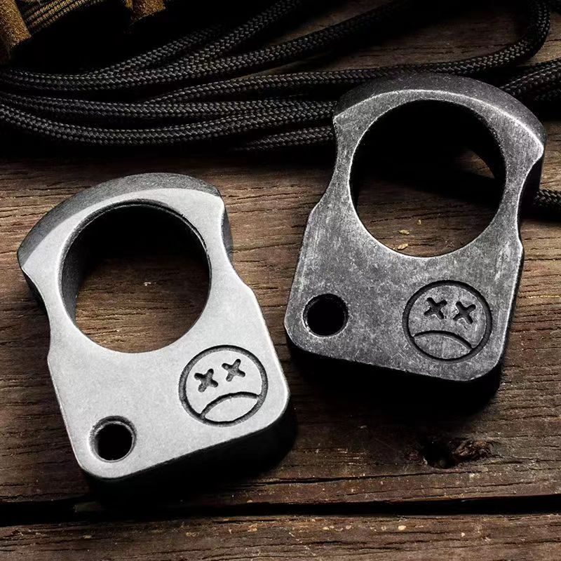 Tiger finger defense portable single finger fist buckle hand mouth - onlinemegasale.com