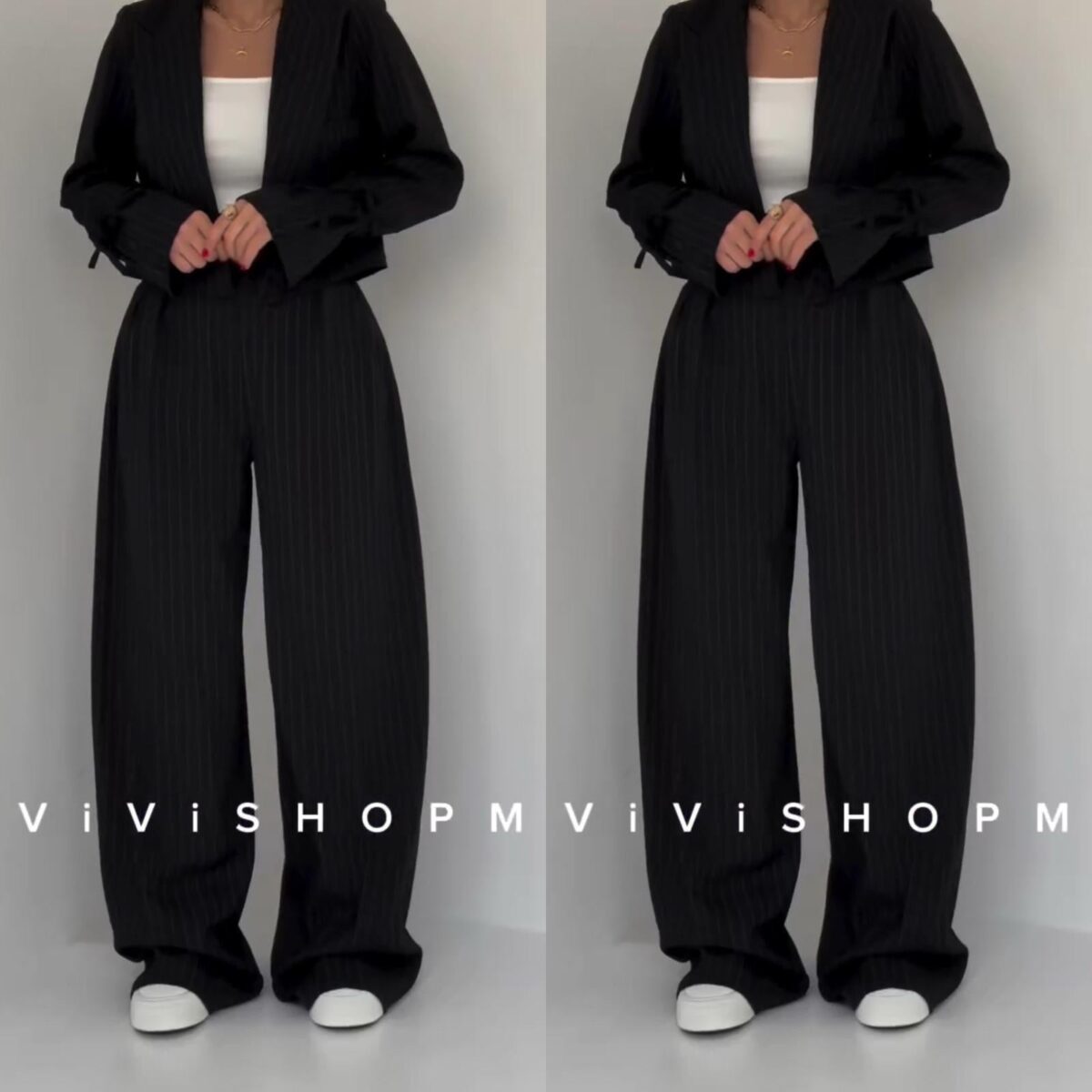 Suria - Trouser and Blazer Set - onlinemegasale.com