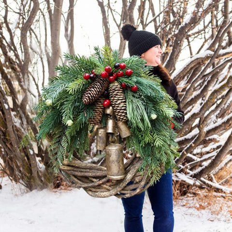 🔥Early Christmas Sale🍭 Farmhouse Christmas Wreath, Boho Wreath, Holiday Wreath - onlinemegasale.com 🔥Early Christmas Sale🍭 Farmhouse Christmas Wreath, Boho Wreath, Holiday Wreath - onlinemegasale.com