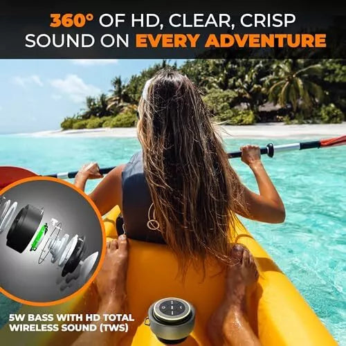 Portable Bluetooth Shower Speaker - onlinemegasale.com Portable Bluetooth Shower Speaker - onlinemegasale.com