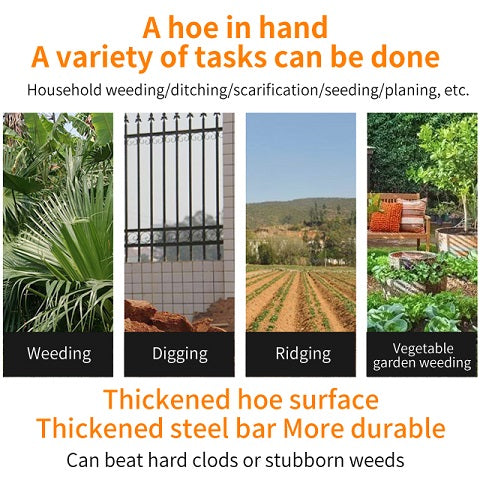 🔥All-steel Hardened Hollow Hoe - onlinemegasale.com