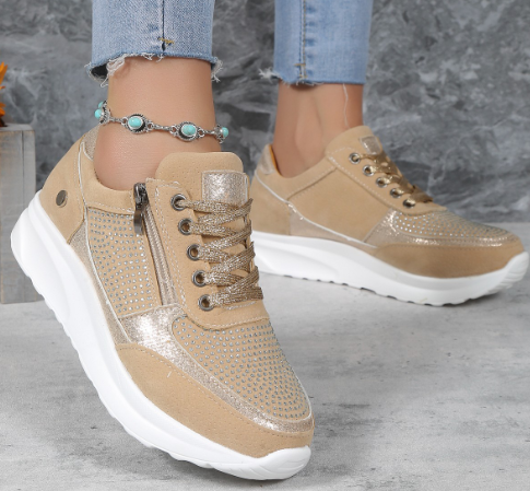 Stylish and Cozy Slip-On Walking Shoes for Women