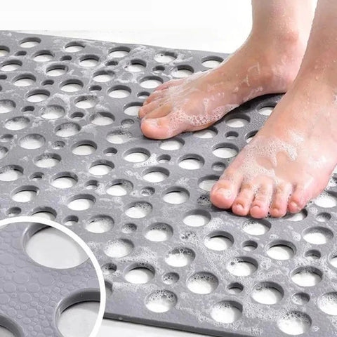 Secure Shower Mat | Non-Slip & Antibacterial - onlinemegasale.com