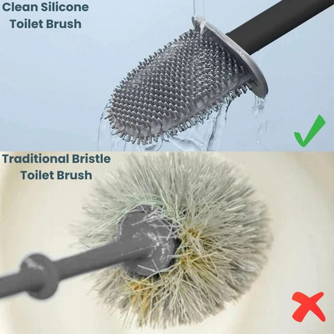 Clean Silicone Toilet Brush - onlinemegasale.com
