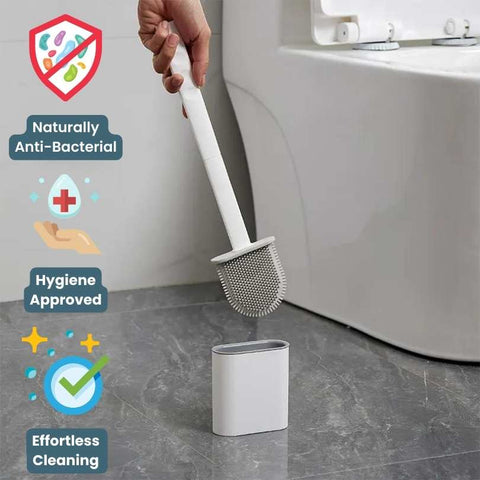 Clean Silicone Toilet Brush - onlinemegasale.com