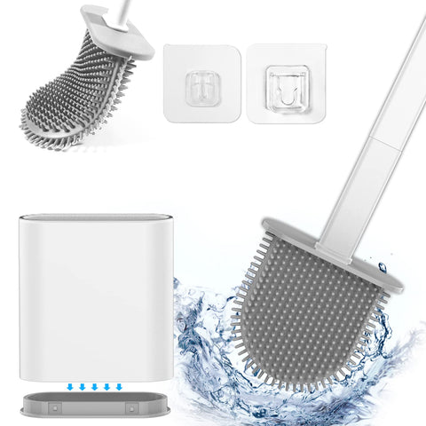 Clean Silicone Toilet Brush - onlinemegasale.com