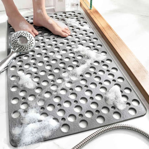 Secure Shower Mat | Non-Slip & Antibacterial - onlinemegasale.com