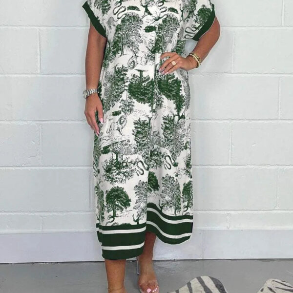 Vanessa™ - Midi Dress with Print