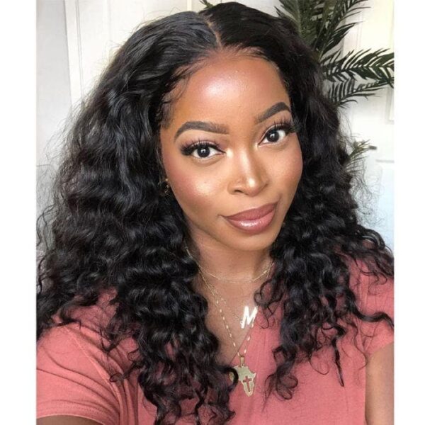 10A Cranberry 13x4/4X4 Lace Front Wigs Malaysian Loose Deep Wave Human Hair Wigs 180% Density Pre-plucked