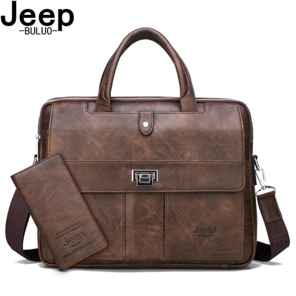 Man briefcase big size 15 inches laptop bags