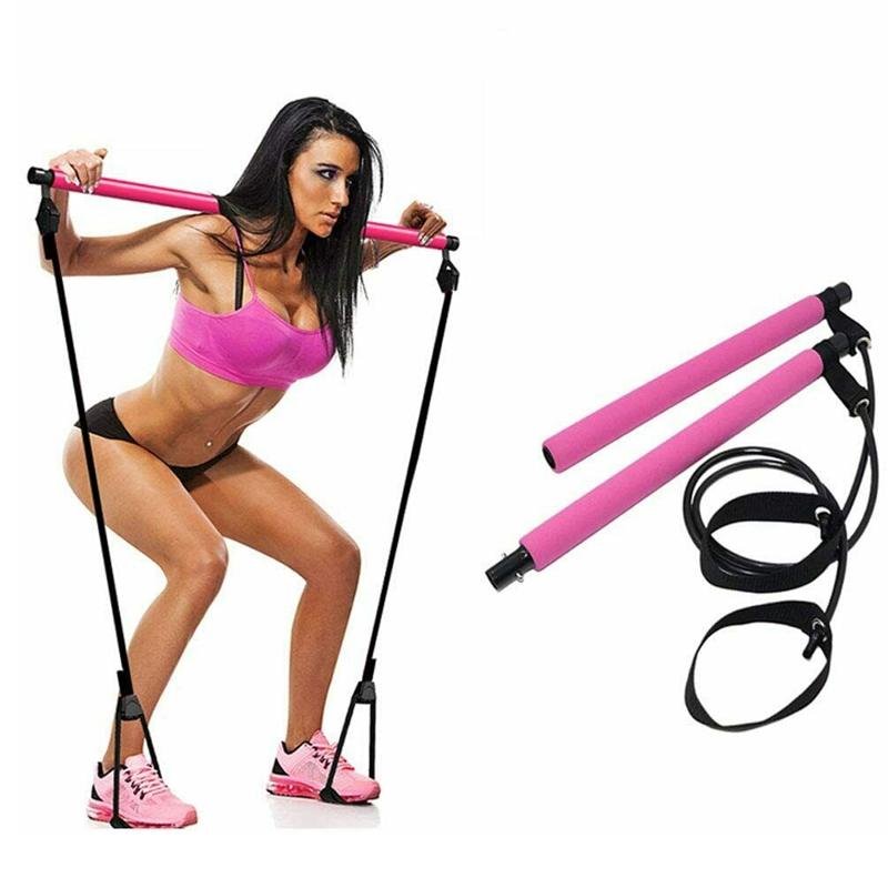multifunctional-portable-pilates-bar-fitness-stick-yoga-resistance-bands-home-gym-exercise-tools-309491 Multifunctional Portable Pilates Bar Fitness Stick Yoga Resistance Bands Home Gym Exercise Tools - onlinemegasale.com