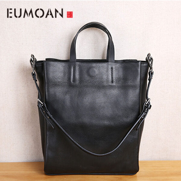 Men's Bag Leather Personality Bag Shoulder Messenger Bag