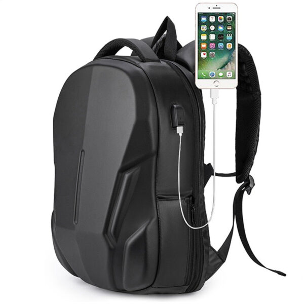 Men Multifunction Hard Shell 15.6 Inch Laptop Backpack Waterproof