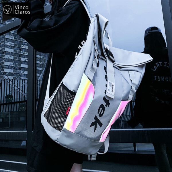 Fashion Reflective Design Youth Backpack Waterproof