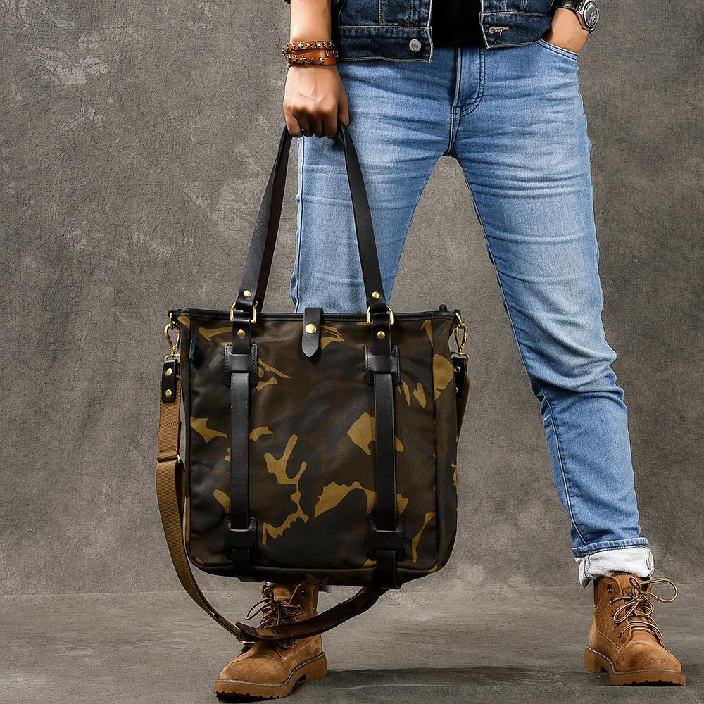product-image-935741771 Men's single shoulder slung tote bag camouflage - onlinemegasale.com