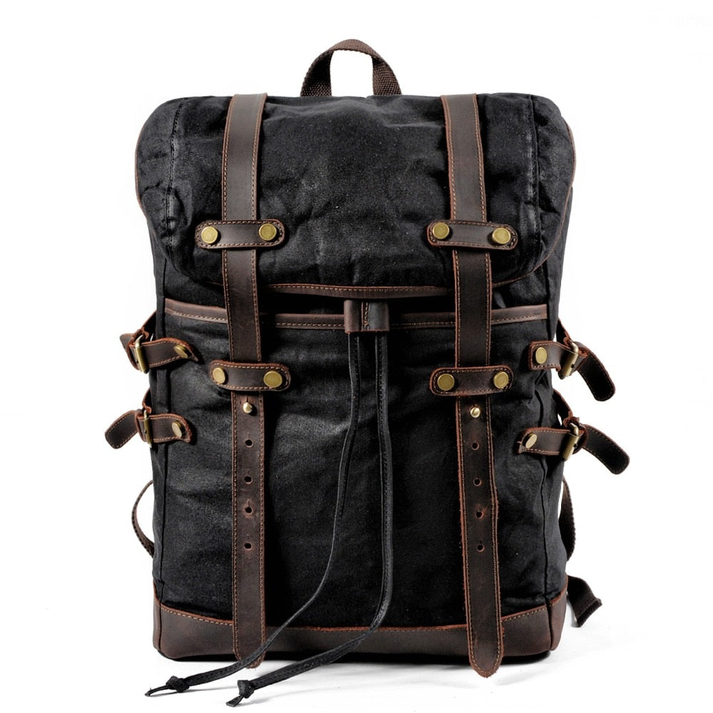 product-image-971982875 Canvas bag leisure backpack - onlinemegasale.com