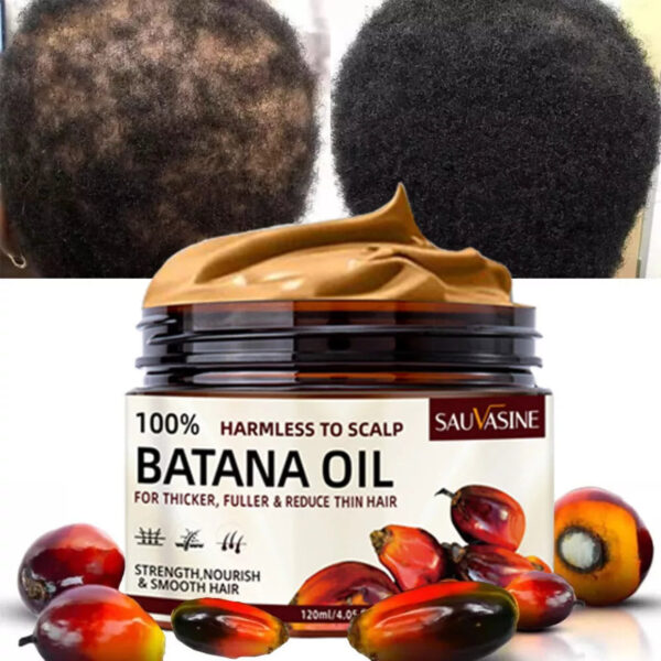 Organic Batana Oil – 100% Pure Hair Growth & Repair (4oz)