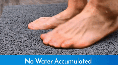 Safe Shower Mat | Non-Slip & Soft On Feet - onlinemegasale.com