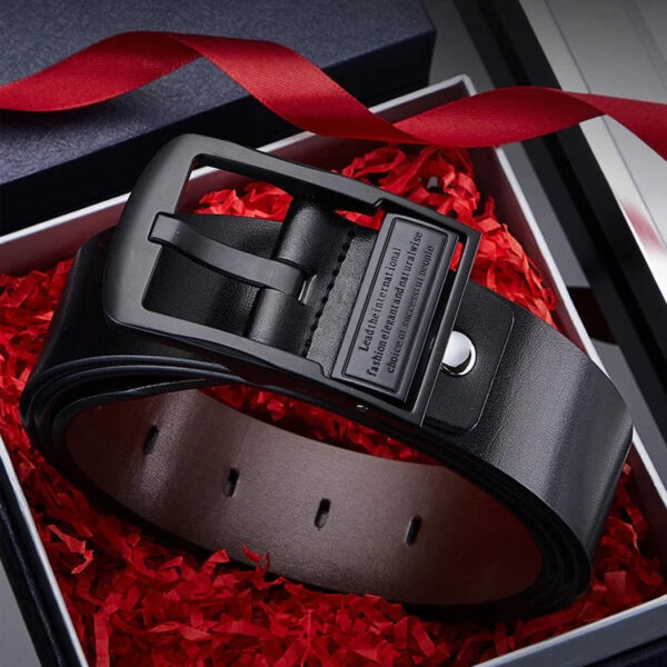 🎁[Practical gift for him] Men's business leather belt