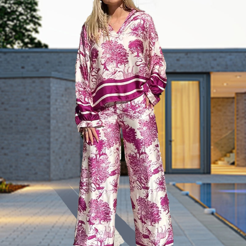 🌸Up to 50% OFF🌿The printed, loose-fitting suit for women in plus sizes🔥 - onlinemegasale.com