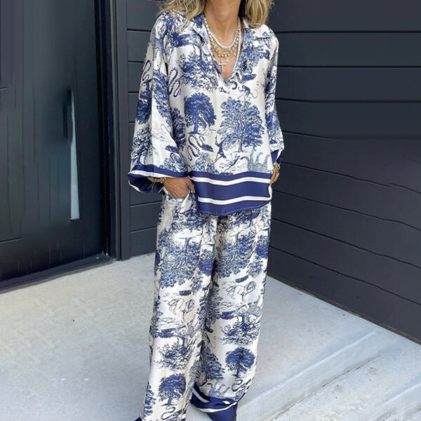 🌸Up to 50% OFF🌿The printed, loose-fitting suit for women in plus sizes🔥