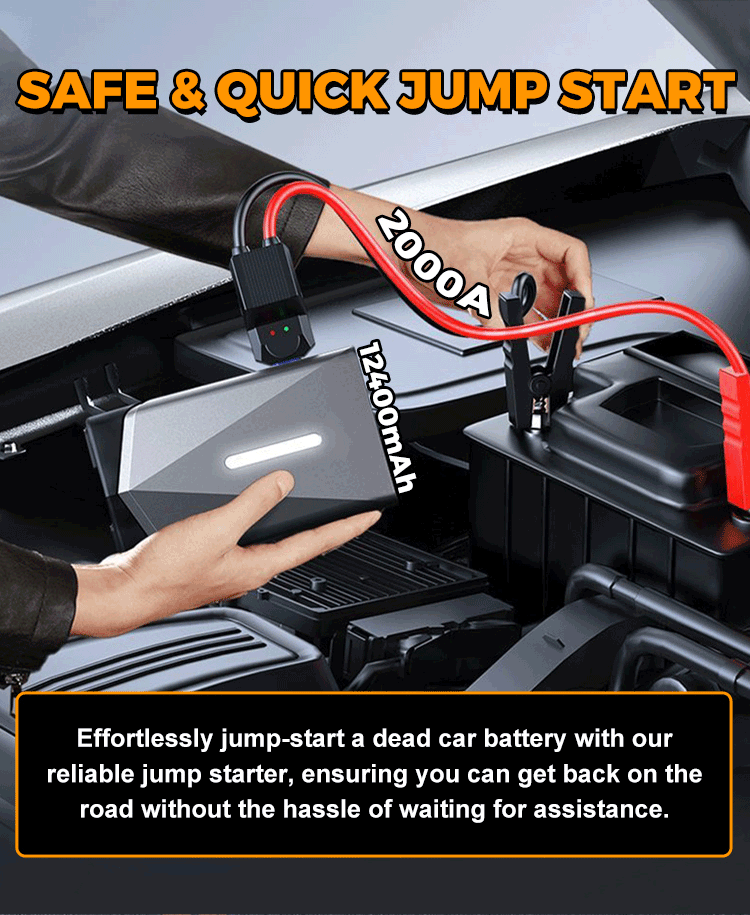 ✨Multifunctional Jump Starter with Air Pump & Blower✨ - onlinemegasale.com