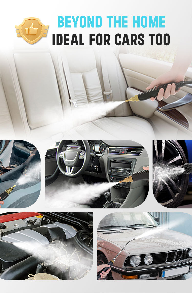 💥2500W Handheld High-Temperature Pressurized Steam Cleaner - onlinemegasale.com