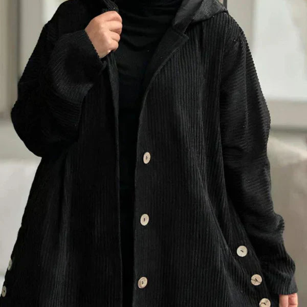 Natalie - Hooded Coat - onlinemegasale.com