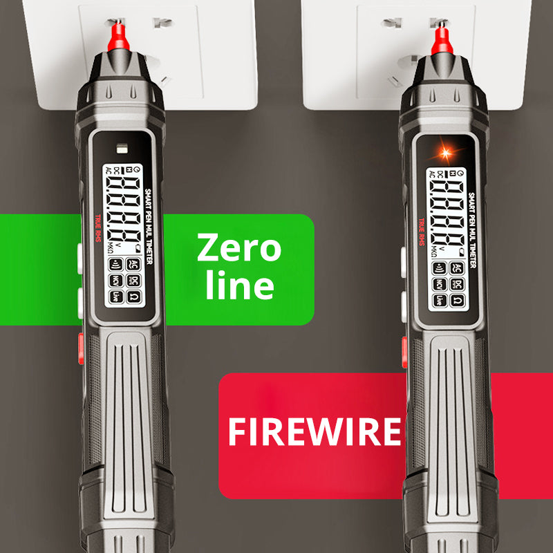 Smart Automatic Voltage Tester Set with Flashlight - onlinemegasale.com