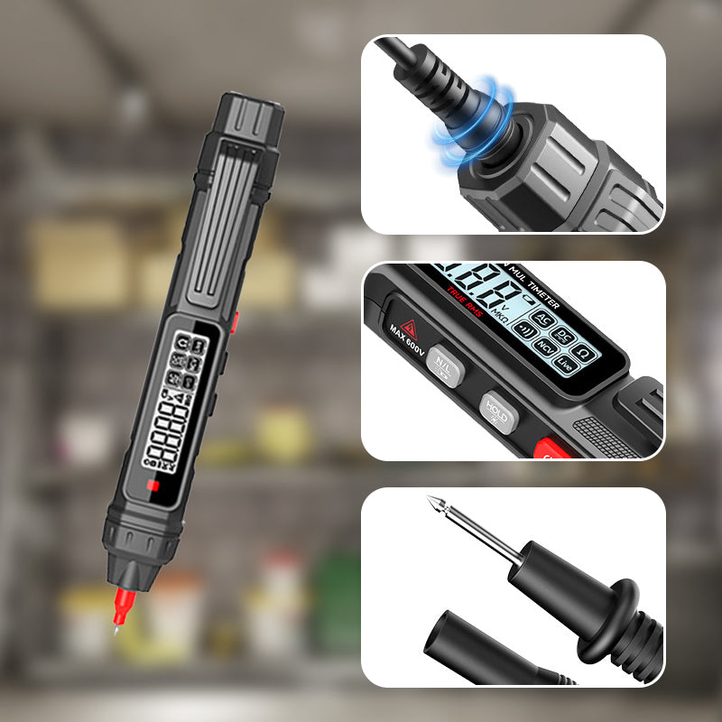 Smart Automatic Voltage Tester Set with Flashlight - onlinemegasale.com