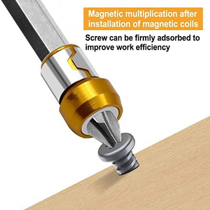 ✨Super suction, just can't hang off🛠️Screwdriver Bit Head Magnetic - onlinemegasale.com