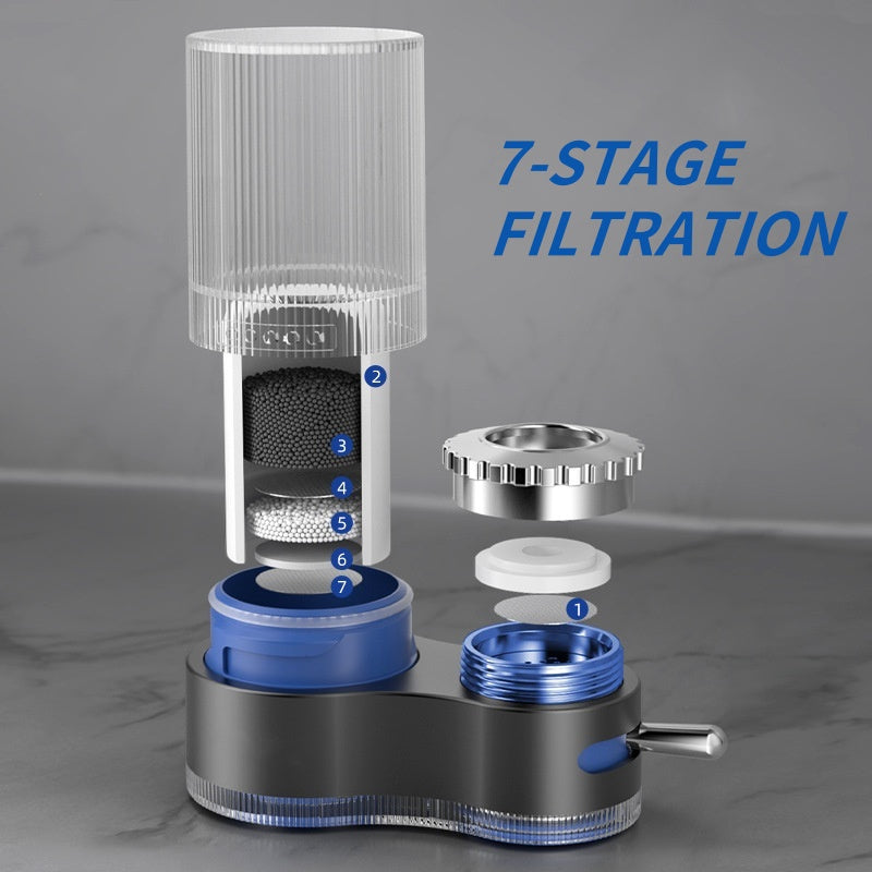 Faucet Water Purifier with Adapters - onlinemegasale.com