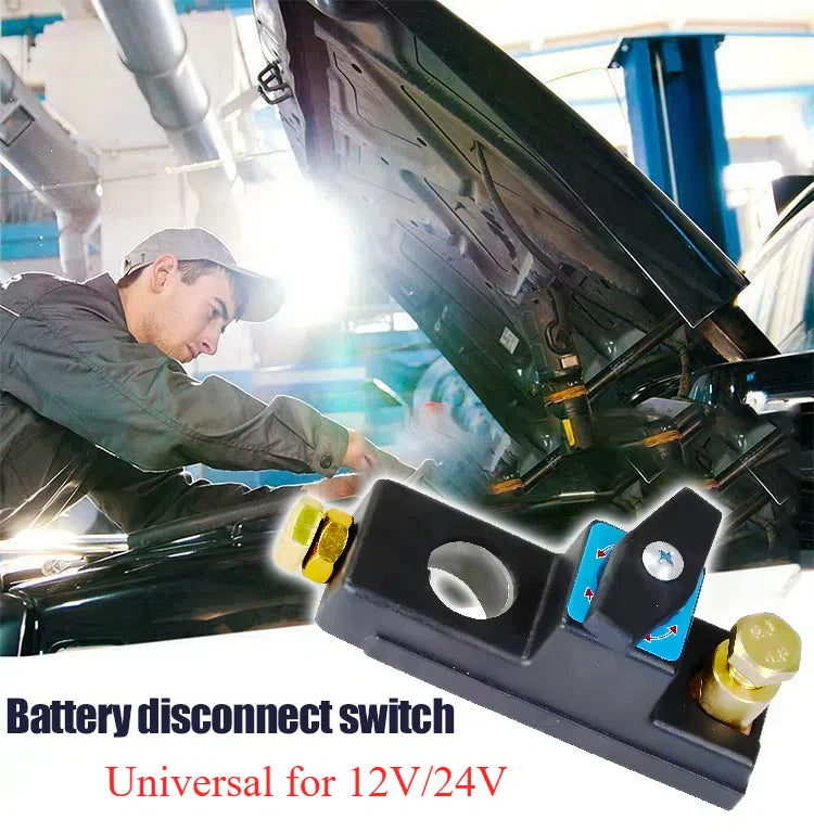 12V/24V Battery Disconnect Switch For Vehicle - onlinemegasale.com