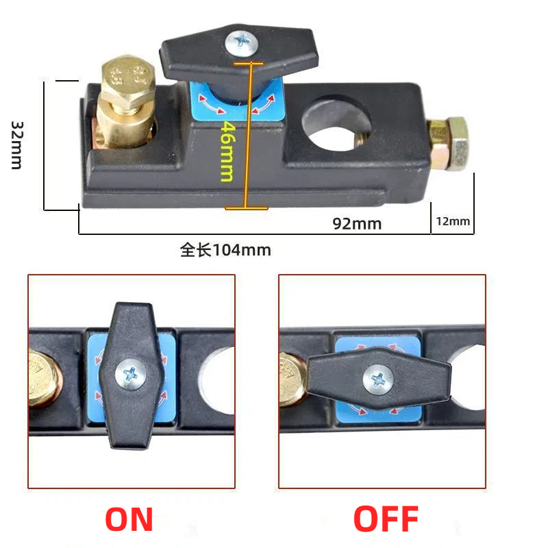 12V/24V Battery Disconnect Switch For Vehicle - onlinemegasale.com