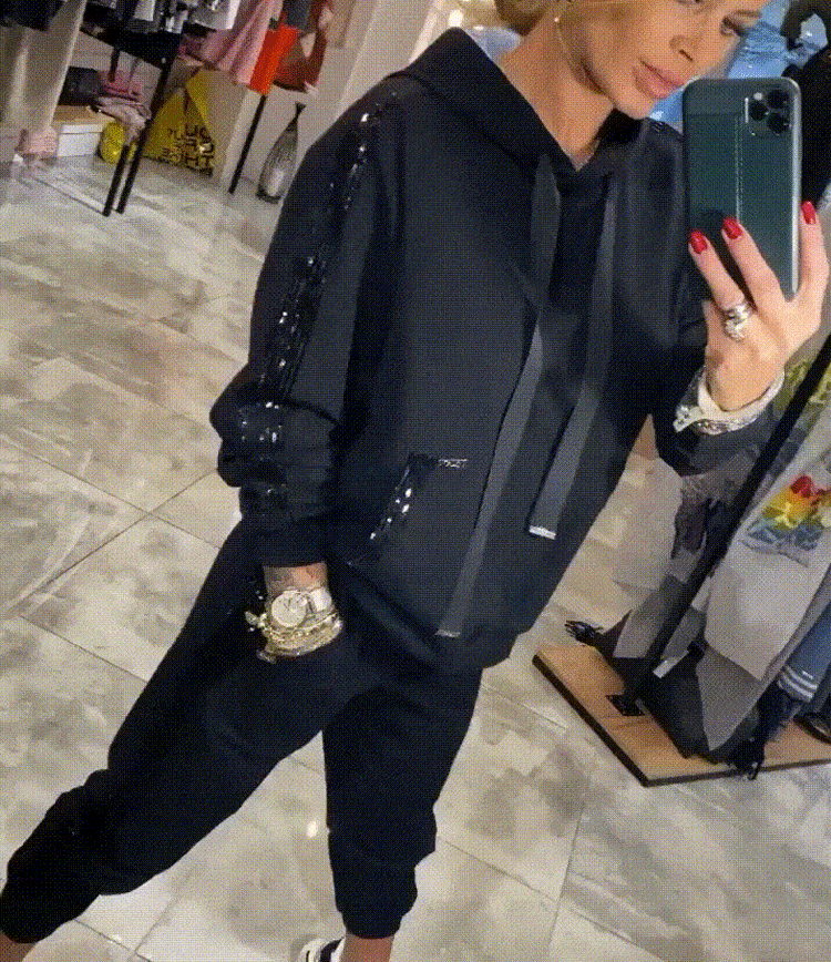 🔥2025 Hot Sale🔥 Women's 2 Piece Set Drawstring Hooded Tops & Pants - onlinemegasale.com 🔥2025 Hot Sale🔥 Women's 2 Piece Set Drawstring Hooded Tops & Pants - onlinemegasale.com