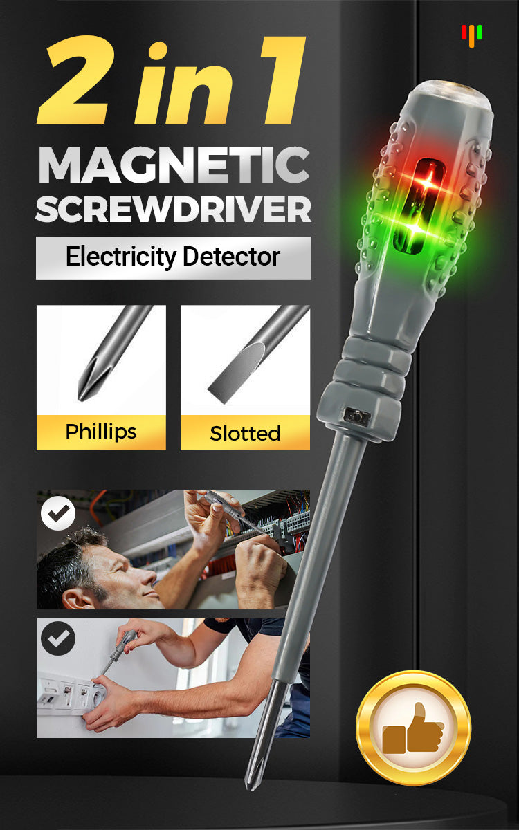 🎉Buy 2 Get 1 Free🎉2-in-1 High Torque Strong Magnetic Screwdriver Electricity Detector - onlinemegasale.com 🎉Buy 2 Get 1 Free🎉2-in-1 High Torque Strong Magnetic Screwdriver Electricity Detector - onlinemegasale.com