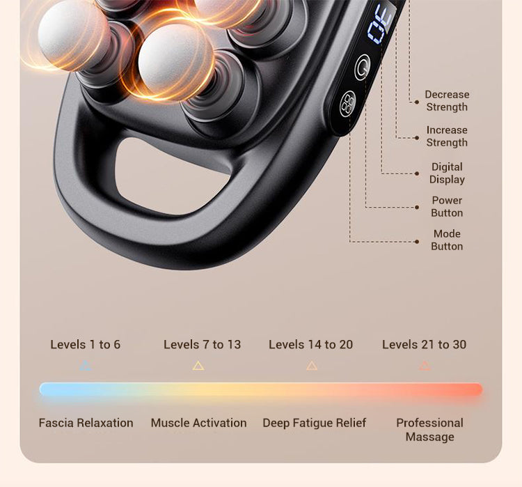 16-Drive 8-Head Massage Gun Set【✈️Free Shipping 】 - onlinemegasale.com