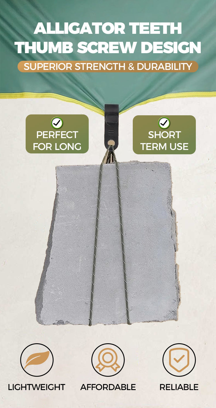 Heavy Duty Reusable Tarp Clips - onlinemegasale.com