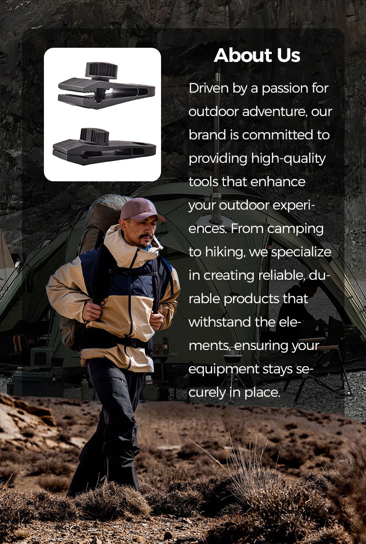 Heavy Duty Reusable Tarp Clips - onlinemegasale.com